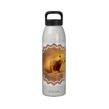 Brown Bear Cub Water Bottle