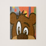 Brown Bear Face Jigsaw Puzzles
