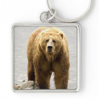 Brown Bear Keychain