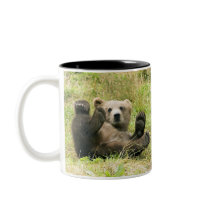 Brown_Bear_Kodiak_Bears Lovers mugs by WildByDezign Brown_Bear_Kodiak_Bears Lovers mugs