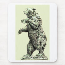 BROWN BEAR Mousepad