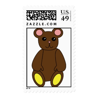 Brown Bear Postage