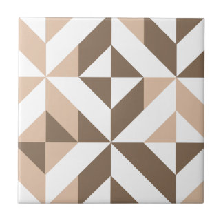Geometric Pattern Ceramic Tiles | Zazzle