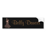 Brown Belly Dancer Bumper Stickers Brown Belly Dancer Bumper Stickers