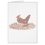 Brown Bird Brighter Greeting Card Brown Bird Brighter Greeting Card