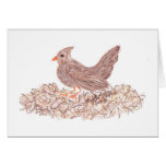 Brown Bird Brighter Card Brown Bird Brighter Card