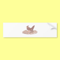 Brown Bird bumper stickers