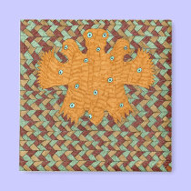 Brown Bird Butterfly magnets