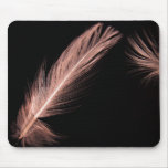 brown bird feathers mousepads