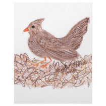 Brown Bird Customized Letterhead