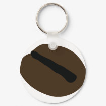 brown black coffee bean keychains by Tomaniac brown black coffee bean keychains