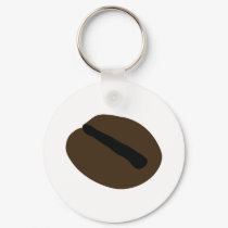 brown black coffee bean keychains by Tomaniac brown black coffee bean keychains