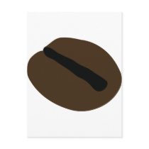 brown black coffee bean postcards by Tomaniac brown black coffee bean postcards