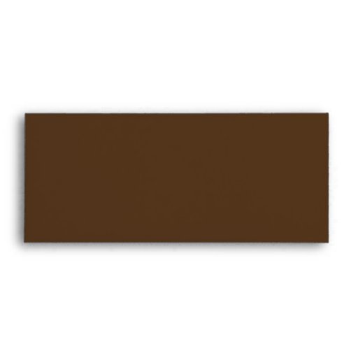 Brown Blank #9 Envelope Template | Zazzle