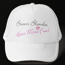 Brown Blondes Hat hats