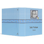 Brown & Blue Baby Boy Custom Binder