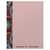 brown blue letterhead by DonnaGraysonAbstract brown blue letterhead