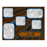 Brown-Blue Ray Collage Brown-Blue Ray Collage