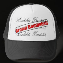 Brown Bombshell Hat hats