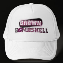 Brown Bombshell Hat hats