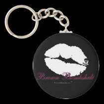 Brown Bombshell Keychain