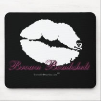 Brown Bombshell Mousepad