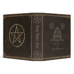 Brown Book of Shadows 3 Ring Binders