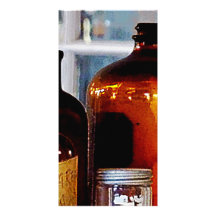 Brown Bottles Custom Photo Card