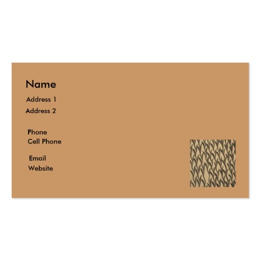 brown branches business cards