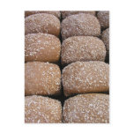Brown bread rolls postcards