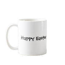 brown, bunny, happy, easter, cups, egg, holiday, Mug with custom graphic design