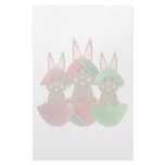 Brown Bunny In A Christmas Ornaments