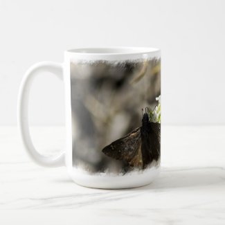 Brown Butterfly Coffee Mugs