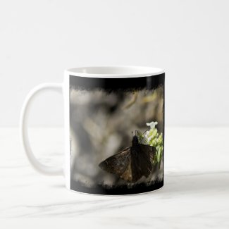 Brown Butterfly Coffee Mugs