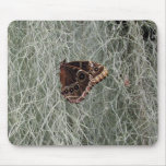 Brown Butterfly Eyed Wings Mousepad mousepads