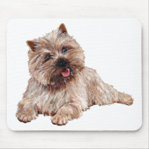 Brown Cairn Terrier Mousepad