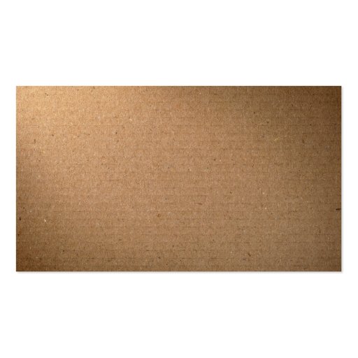 Brown Cardboard Texture For Background Business Card Templates (back side)