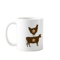 Brown Chicken Brown Cow - Basic Coffee Mug