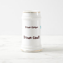 Brown Chicken Brown Cow Coffee Mugs