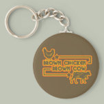 Brown Chicken Brown Cow Key Chain