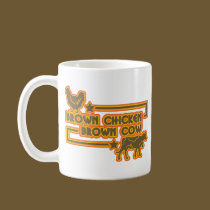 Brown Chicken Brown Cow mugs