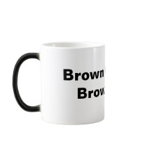 Brown Chicken, Brown Cow! mugs by noitulover Brown Chicken, Brown Cow! mugs