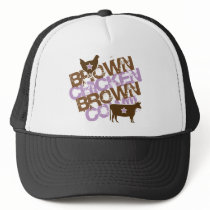Brown Chicken Brown Cow - Vintage Pink Hats