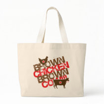Brown Chicken Brown Cow - Vintage Red Bag