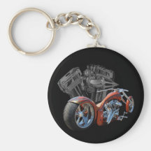 Brown Chopper Key Chains