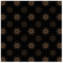 Brown Cogs. Fractal Circles Pattern. Photo Cutouts