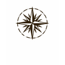 Brown Compass Rose T-Shirt