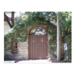 BROWN COURTYARD DOOR postcards