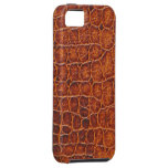 Brown Crocodile Skin iPhone 5  Tough Case iPhone 5 Covers