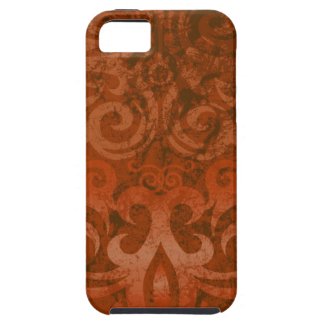 Brown Decorative iPhone 5 Case